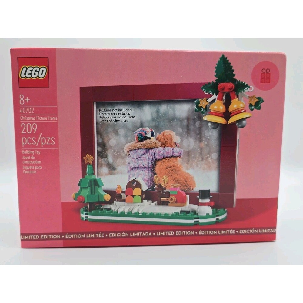 Lego NEW 40702 Christmas Picture Frame 4 X 6 Photo Limited Edition SEALED